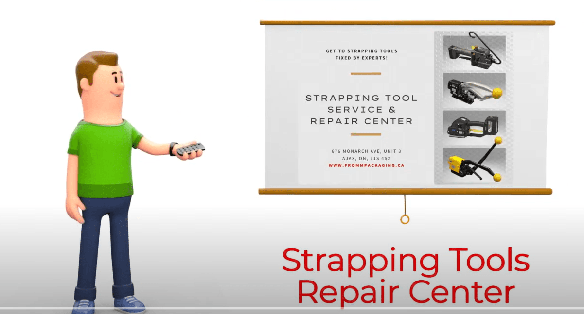 Strapping Tool Repair and Service in Canada FROMM Packaging